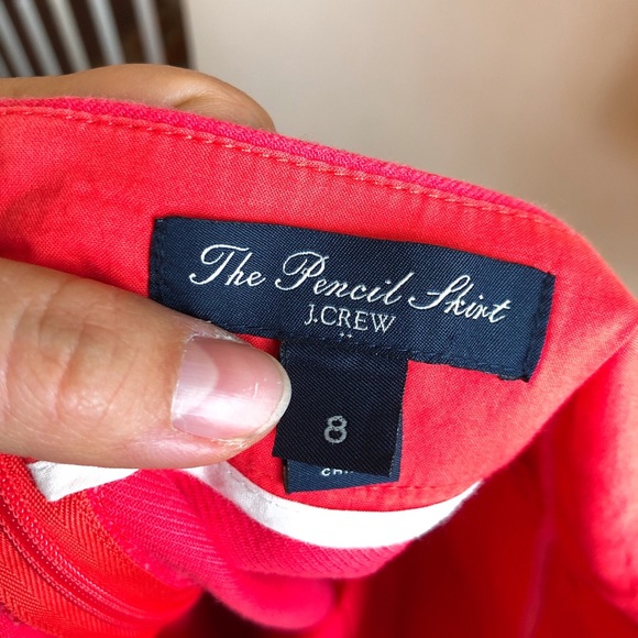 J. Crew the pencil skirt in magnolia pink - Picture 4 of 4